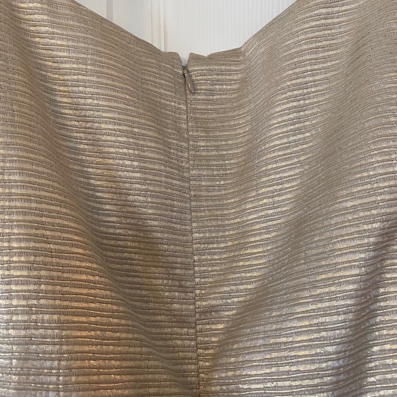 Lauren Conrad gold dress, size 14, NWT - Picture 6 of 6